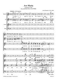 “Ave Maria” by Anton Bruckner