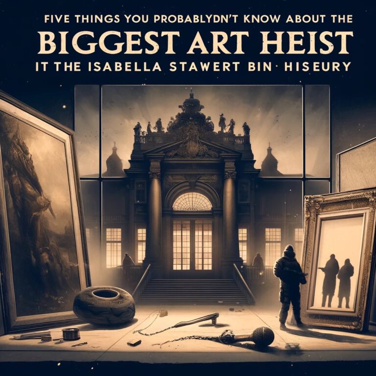  Five Things You Probably Didn’t Know About the Biggest Art Heist in History